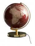 O&L - Globe Light Red 25 Cm - Laualambid - ONE SIZE