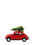 House Doctor - Decoration, Hdxmas Car, Red - J&otilde;ulutarvikud - 12.5X5X8CM