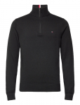 Tommy Hilfiger - Pima Org Ctn Cashmere Zip Mock - Poolpika lukuga džemprid - XL