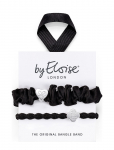 ByEloise - Silver & Black - Juuksekummid - ONE SIZE
