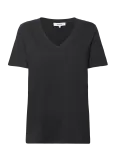 Minus - Leti V-Hals T-Shirt - L&uuml;hikeste varrukatega - S