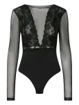 Pieces - Pcsicca Ls Bodystocking Noos - Bodid - S