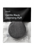 Klairs - Gentle Black Cleansing Puff - Lisatarvikud - ONE SIZE