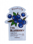 Tonymoly - Tonymoly I'm Blueberry Mask Sheet - Kangasmaskid - 21 g