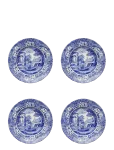 Spode - Blue Italian Soup Plate 4-Pack - Supitaldrikud - &Oslash; 23 CM