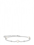 Thomas Sabo - Bracelet Pearls And White Stones - P&auml;rlitega k&auml;ev&otilde;rud - ONE SIZE