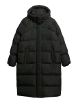 Superdry - Longline Hooded Puffer Jacket - Polsterdatud mantlid - L