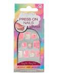Depend Cosmetic - Press On Nails Pink Star - Fake Nails - ONE SIZE