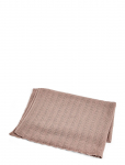 Smallstuff - Baby Blanket, Fishbone, Merino Wool, Powder - Beebitekid - ONE SIZE