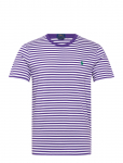 Polo Ralph Lauren - Custom Slim Fit Striped Jersey T-Shirt - L&uuml;hikeste varrukatega - S