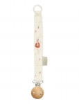 Cam Cam Copenhagen - Embroidered Pacifier Holder - Gots - Bows - Lutiketid - ONE SIZE