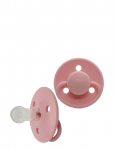 Mininor - Round Pacifier Silicone 0M Grey - Lutid - 0 M