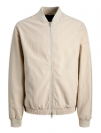 Jack & Jones - Jprblaleister Linen Blend Bomber Jkt Ln - Bomber-jakid - XXL