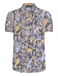 Lauren Ralph Lauren - Floral Georgette Puff-Sleeve Shirt - L&uuml;hikeste varrukatega - XS