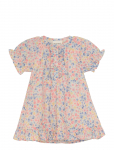 Minymo - Dress Ss Aop W. Lining - L&uuml;hikeste varrukatega beebikleidid - 68