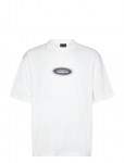 Daily Paper - Dotted Logo T-Shirt - L&uuml;hikeste varrukatega - S