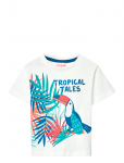 Boboli - Knit T-Shirt - L&uuml;hikeste varrukatega - 110
