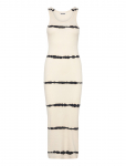 Weekday - Close Fitted Rib Dress Tie Dye - P&otilde;lveni ja midi - XS