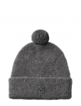 Calvin Klein - Emblem Brushed Pompom Beanie - Kootud m&uuml;tsid - ONE SIZE