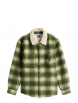 Tommy Jeans - Tjm Check Teddy Overshirt Ext - Kerged jakid - XXL