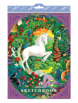 Eeboo - Unicorn Sketchbook - V&auml;rvimis- ja meisterdamisraamatud - ONE SIZE