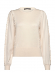 French Connection - Krista Mix Ruffle Slv Jumper - Džemprid - XL