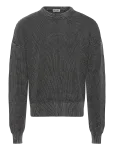 Weekday - Boxy Cotton Sweater - &Uuml;mara kaelusega - XS
