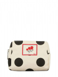 Becks&ouml;ndergaard - Maxi Polka Canvas Pouch Bag - Tualett-tarvete kotid - ONE SIZE