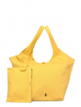 Polo Ralph Lauren - Polo Play Canvas-Leather Large Tote - Kandekotid - ONE SIZE