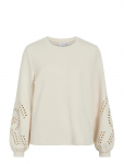 Vila - Visandy L/S Detail Sweat Top - Noos - Dressipluusid - XXL