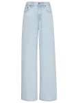 Calvin Klein Jeans - The Wide Leg Linen Aaron Indigo - Laiad - 29 x 32