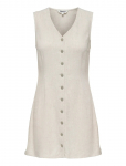 ONLY - Onlsiesta Lin Bl Sl Short Dress Pnt Noos - L&uuml;hikesed kleidid - L