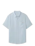 Calvin Klein Jeans - Ss Solid Causal Linen Classic Sh - L&uuml;hikeste varrukatega s&auml;rgid - L