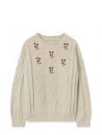 Garbo&Friends - Embroidery Knitted Sweater - Pulloverid - 110/116