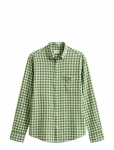 Gant - Reg Cotton Linen Gingham Shirt - Vabaaja s&auml;rgid - XXXL