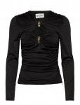 Malina - Amela Embellished Long Sleeve Jersey Top - Pikkade varrukatega - XL