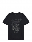 Knowledge Cotton Apparel - Front Print T-Shirt - L&uuml;hikeste varrukatega - XXL