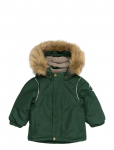 Mikk-line - Winter Jacket Solid With Fake Fur - Talvejoped - 122