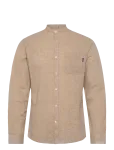 Lindbergh - Cotton/Linen Shirt L/S - Linased s&auml;rgid - S
