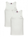 Tommy Jeans - Tjm Xslim 2Pck Rib Tank Ext - Varrukateta - XXXL