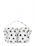Nunoo - Helena Polka White/Black - Rihmaga kotid - ONE SIZE
