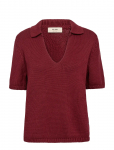 MOS MOSH - Mmarin Ss Collar Cotton Knit - Džemprid - XL