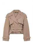 Gina Tricot - Short Belted Trench Coat - Vihmamantlid - M