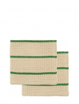House Doctor - Dish Cloth, Hdrena, Sand, Green - N&otilde;udepesulapid - 30X 30CM