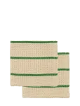 House Doctor - Dish Cloth, Hdrena, Sand, Green - N&otilde;udepesulapid - 30X 30CM