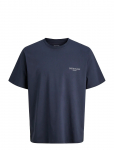 Jack & Jones - Jormontauk Aop Back Tee Ss Crew Neck Sn - L&uuml;hikeste varrukatega - L