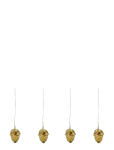 House Doctor - Christmas Ornament, Hdacorn, Gold - J&otilde;ulukuulid ja kuuseehted - ONE SIZE