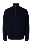 Selected - Slmteller Fn Half Zip Noos - Poolpika lukuga džemprid - M