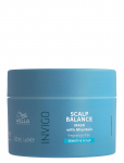 Wella Professionals - Wella Professionals  Invigo Scalp Balance Sensitive Scalp Mask 150 Ml - Juuksemaskid - 150 ml