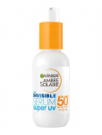 Garnier - Garnier Ambre Solaire Super Uv Invisible Serum Spf50+ For Sensitive Skin 30 Ml - N&auml;gu - 30 ml